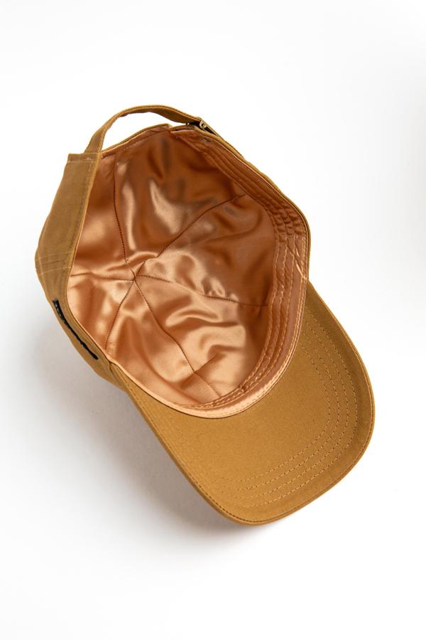 Honey Satin-Lined Baseball Hat