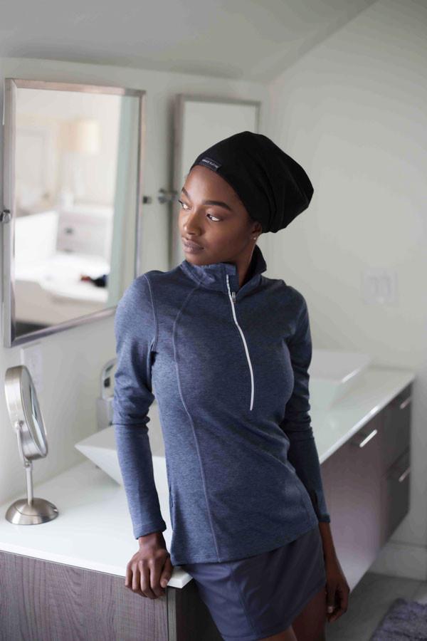 The Slap (Satin-lined cap) - Black
