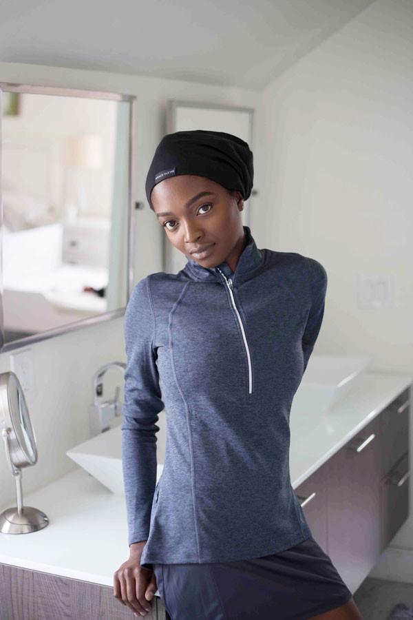 The Slap (Satin-lined cap) - Black