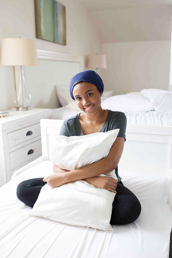 The Slap (Satin-lined cap) - Navy